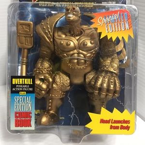 McFarlane Toys | Other | 996 Mcfarlane Spawn Overtkill Gold Variant New ...